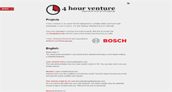 Desktop Screenshot of 4hourventure.com